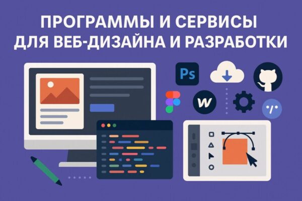 Программы и сервисы для веб дизайна и разработки