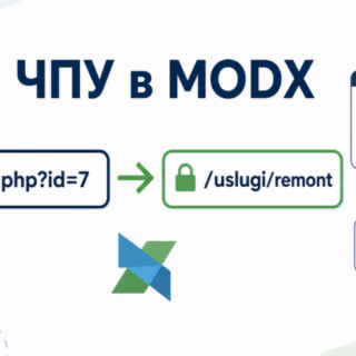 Настройка читаемых адресов страниц и вложенных URL в MODX