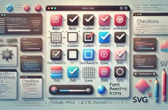Стилизация чекбоксов (кастомизация checkbox)