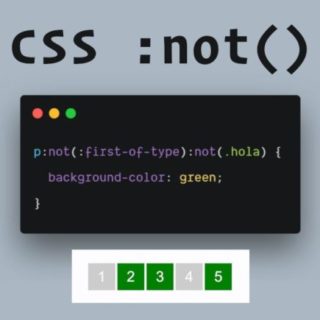 CSS-селектор :not