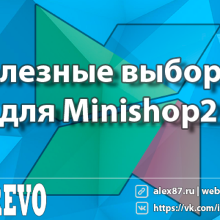 Полезные выборки для Minishop2