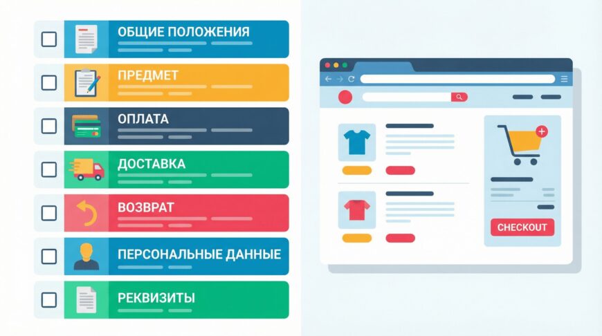 Структура публичной оферты