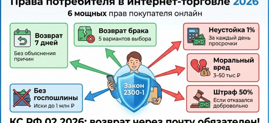 права потребителей в интернет-торговле