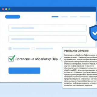 Согласие на обработку ПДн